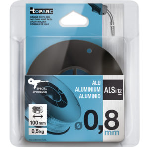 Fil plein alu AlSi12 Ø 0,8 - Bobine S100 / 0,5 kg