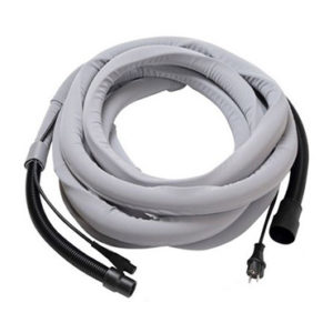 Tuyau d'extraction Mirka ø27mm x 6m + gaine + câble 230V