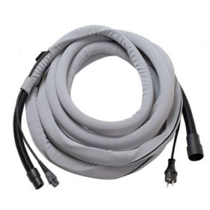 Tuyau d'extraction Mirka ø27mm x 10m + gaine + câble 230V