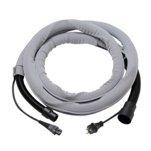 Tuyau d'extraction Mirka ø27mm x 4m + gaine + câble 230V