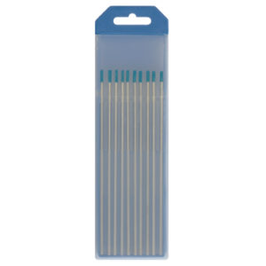 10 électrodes tungstène lanthane WL20 Ø3,2 - bleu (AC/DC - alu/acier)