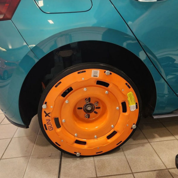 Roue universelle Guniwheel GuniX 45, adaptateurs moyeu interchangeable – Image 2