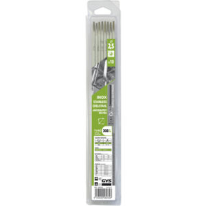 10 Électrodes inox 308L Ø 2,0 - 300mm - brochable