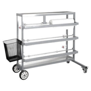 Chariot de marouflage 4 rouleaux