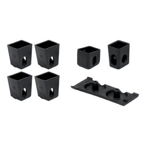 4 protections électrodes bras G + 1 protection connecteurs pince G