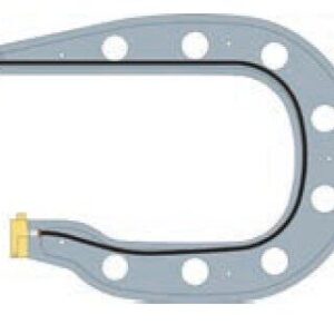 VAS 821 101A/4 Bras G4 - 250 x 500 mm