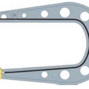 VAS 821 101A/5 Bras G5 - 250 x 600 mm