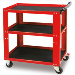 C51 Chariot d’atelier métallique (Rouge RAL 3000)